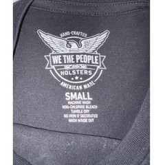 Mens We The People Holsters & Black Hawk Style Patriotic TShirt Bundle Small 3pc