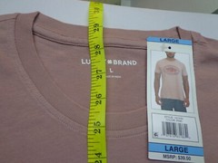 Lucky Brand Dungarees Men’s T-Shirt Size Large 100% Cotton NEW