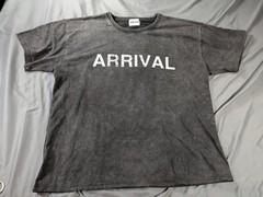 Arrival Worldwide Shirt Mens 2XL Gray Bleeding Smiley Face Graphic Streetwear