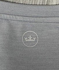 Peter Millar Aurora Performance T-Shirt Men’s XXL Gray S/S Leisure UPF 50+ 2XL