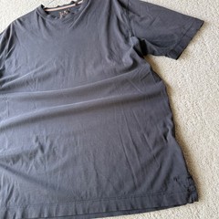 Left Coast Tee T-Shirt Mens L Black 100% Pima Cotton Short Sleeve Crew Neck
