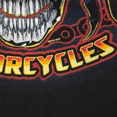 Harley Davidson T-Shirt Mens XL Black Jester Skull Graphic Stafford Texas 2014