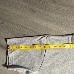 Vintage Style Shaka Wear Super Max Heavy Blank Tee Medium Gray