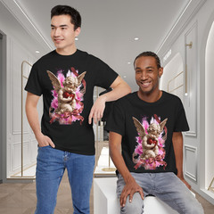 Cherub Angel Red Heart Romantic Gothic Art T-Shirt
