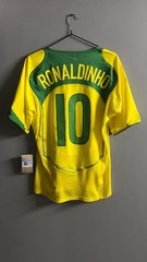 Brazil 2004 Ronaldinho Total 90 Jersey (2025 Reissue) Size M