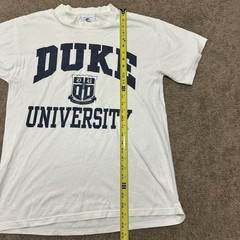 Duke University Store Spellout Logo Cotton Exchange T-Shirt Medium Vintage