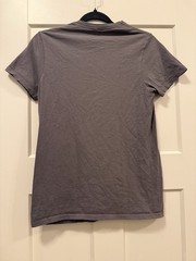 Harry Potter Hufflepuff 07 Graphic Men’s T-Shirt Gray Cotton Regular EUC