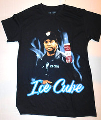 Ice Cube Large 42 44 Mens Black T Shirt