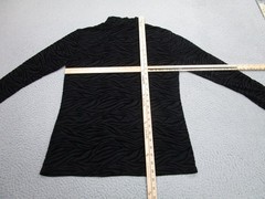 INCERUN Shirt Mens M Velvet Black Mesh Sheer Fish Net Gothic Romantic Layering