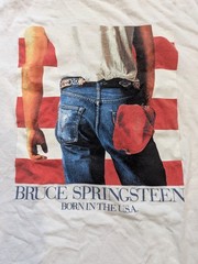 Bruce Springsteen Born in the USA Tour T-Shirt Size Small 2 Sided