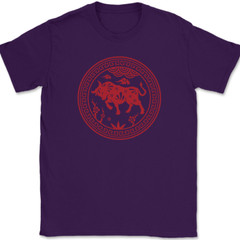 Year of the Ox T-Shirt Chinese China Calendar 12 Years Zodiac Tee