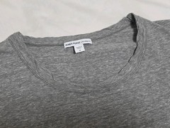 JAMES PERSE Standard Light Heather Gray Pocket Short Sleeve Tshirt 4 Made JAPAN