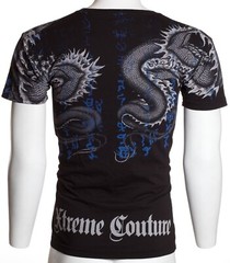 Xtreme Couture By Affliction Men’s T-Shirt Double UP Biker Black Tattoo S-5XL