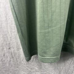 Pierre Cardin Men’s Green Short Sleeve V-Neck Casual Comfort Shirt Size Large