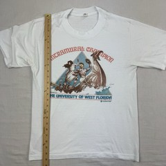 Vintage University Of West Florida Intramural Champion T Shirt Adult Large 80s