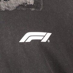 PUMA F1 Graphic Crew Neck Short Sleeve T-Shirt Mens Black Casual Tops 63013601