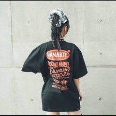 Official HANABIE Japan 2026 Tour Merch Shirt Daikaiho BLACK SIZE LARGE