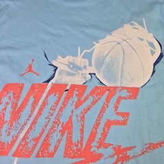 Jordan Brand Michael Jordan Dunk Graphic T-Shirt Blue Mens Medium Nike Jumpman