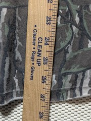 80s/90s Vintage Ace Sportswear Realtree Green Leaf Camo Trebark Single Stitch LG