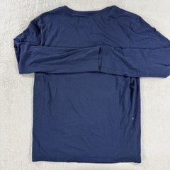 Mack Weldon Shirt Men Large Blue Long Sleeve Pullover Stretch Comfort