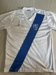 Vintage Guatemala Umbro Futbol Soccer Jersey White Size Medium 90s Nostalgia