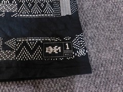 Nike Shirt Mens XL Black White Geometric Pattern Athletic Tee Pocket Streetwear