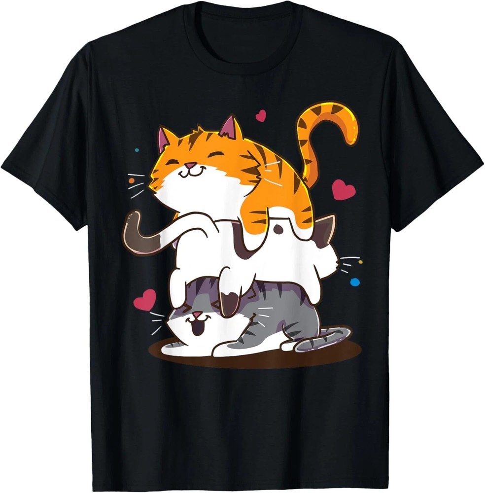 Cat Anime Kawaii Neko Unisex T-Shirt