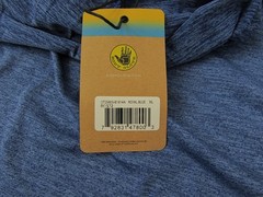 Body Glove Royal Blue Long Sleeve XL Sun Beach 50 UPF Rash Guard Hoodie T-Shirt