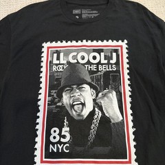 Cross Colours LL Cool J Rock The Bells NY 85 Stamp 90s Retro Legends TShirt Xlg