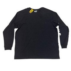 Carhartt K231-BLK Loose Fit Heavyweight Long Sleeve Logo T-Shirt Black 3XL Tall