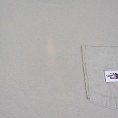 North Face Shirt Mens Medium Green Outdoors Hiking Climbing Traveling Casual ^