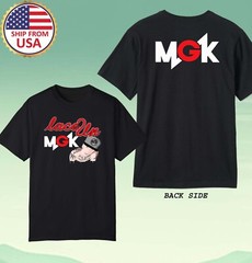MGK Machine Gun Kelly Lace Up Men’s Black Size S-5XL