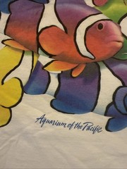 90s Vintage Rainbow Clown Fish Aquarium T-Shirt Men’s XXL Aquatic Ocean Sea