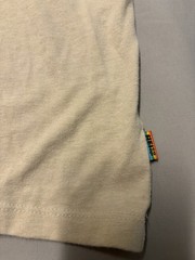 REI Co-Op Mens Size Small Beige T-Shirt Rainbow Tee Outside with Pride Retro