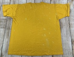 Vintage Distressed Russell Athletic Birmingham Alabama Yellow T Shirt Size XL