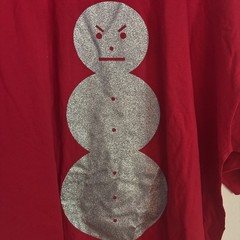 Vintage YOUNG JEEZY Snow Man Trap or Die Sparkling T-Shirt XXXXL 4XL Red
