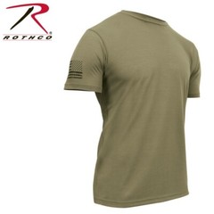 Rothco Tactical Athletic Fit T-Shirt – AR 670-1 Coyote Brown