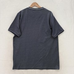 Denim & Flower Shirt Mens XL Blue Textured Crewneck Pocket Tee Easy Care Preppy
