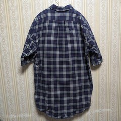Ralph Lauren 90s BLAKE Check Shirt L Used Stylish Casual For 14Y+ Japan