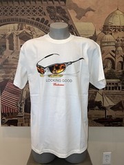 LOOKING GOOD BUDWEISER White T-Shirt For Men – Size X-Large