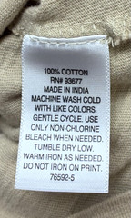 Mutual Weave Men’s 3XLT Crew Neck Beige Pocket T-Shirt Short Sleeve Pre-owned