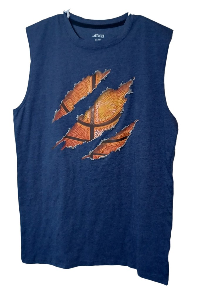 Men’s Medium BCG Sleeveless Shirt New With Tags Basketball