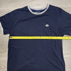 Le Shark T-Shirt Men’s 2XL Blue Gray Trim Chasing the Dream Lightweight Crewneck