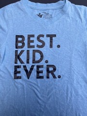 Best Kid Ever Tshirt – Size 5 Boys – Littlest Prince Couture