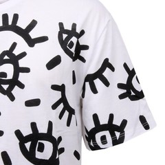 C3374 men’s jersey NEO MODENA EYES white/black t-shirt men