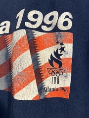 Vintage 96 Champion Atlanta 1996 USA Summer Olympics Games T Shirt Size XL Mens