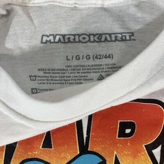 Official Nintendo MarioKart Mens Vintage Style T Shirt Racing Yoshi Toad Large B