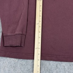 George Basic Crew Neck Long Sleeve T-Shirt Men’s Size XL/XG (46-48) Burgundy Red