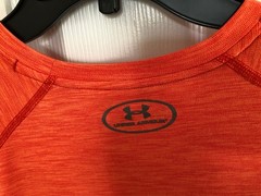 Under Armour Loose Fit Heat Gear Active Wear Tech Tee Shirt Size 2XL Moist Wick