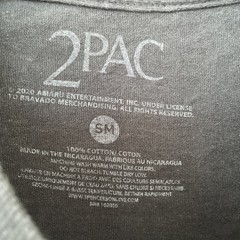 Tupac Shakur Official Merchandise- Long sleeve T-Shirt- Size S-Black